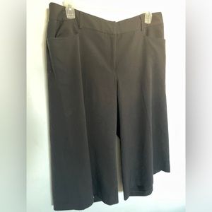 Lane Bryant Wide Leg Cropped Trousers